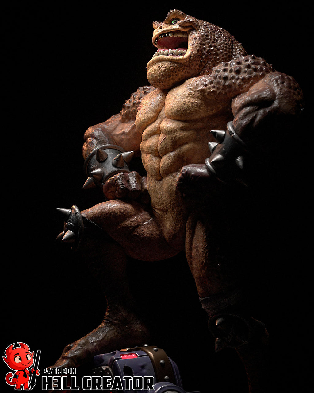 Bog Crusher Behemoth | 1/10 Unpainted Resin Kit Model