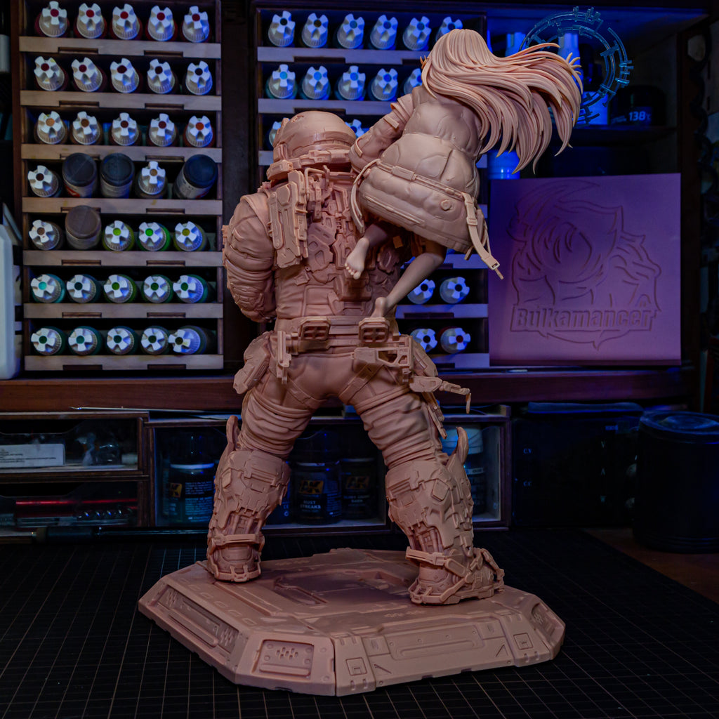 Nebula Vanguard Duo | 1/8 Unpainted Resin Kit Model