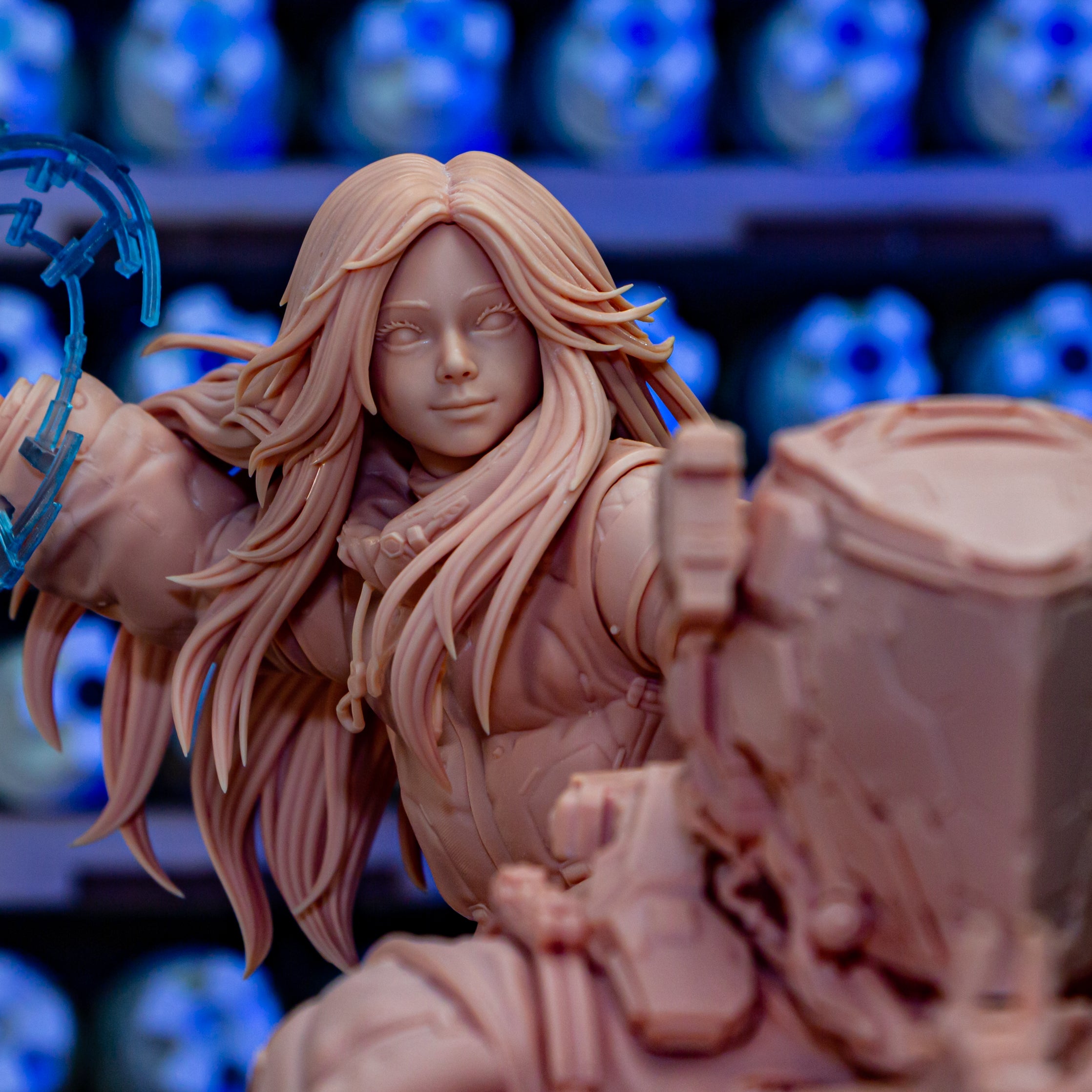 Nebula Vanguard Duo | 1/8 Unpainted Resin Kit Model