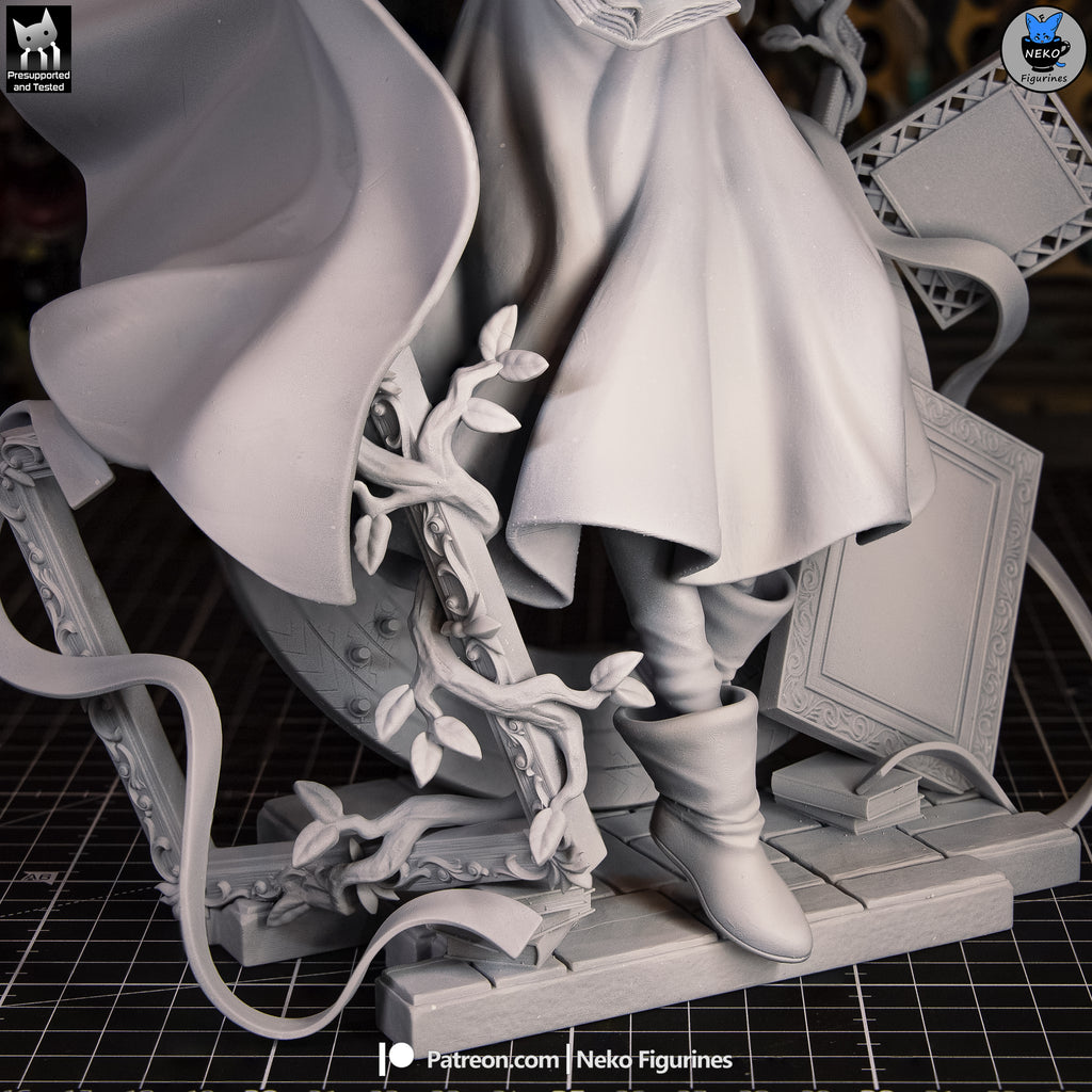 Enigmatic Arcane Sage | 1/7 Unpainted Resin Kit Model