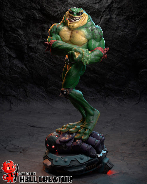 Bogbeast Crusher | 1/10 Unpainted Resin Kit Model