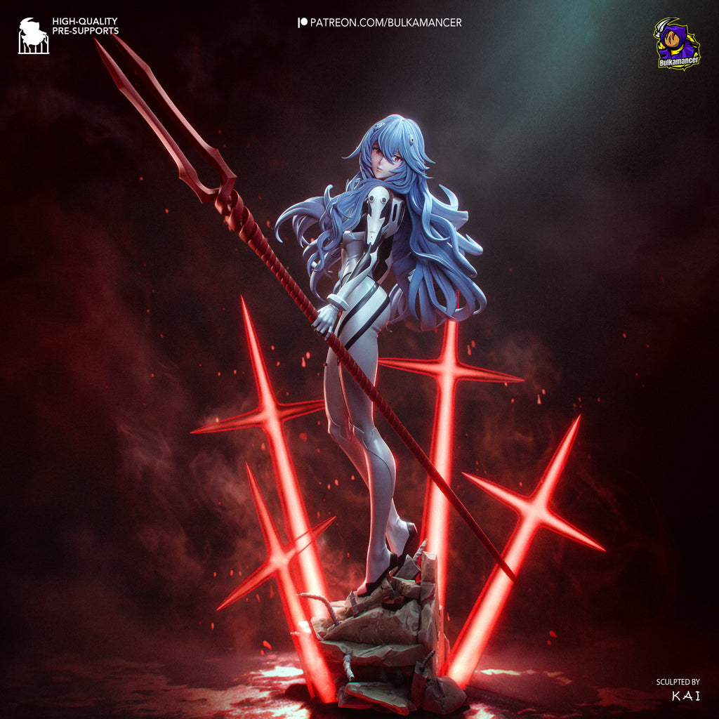 Crimson Spear Sentinel | 1/8 Unpainted Resin Kit Model