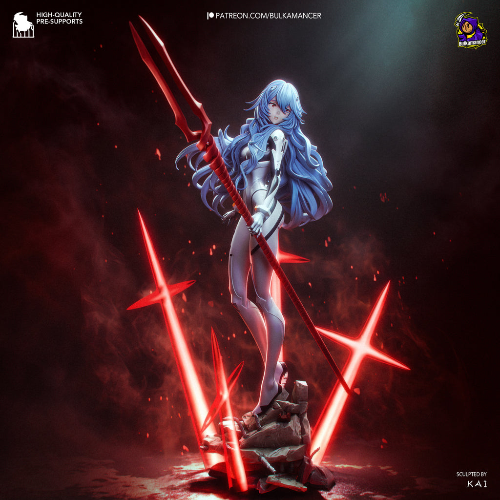 Crimson Spear Sentinel | 1/8 Unpainted Resin Kit Model