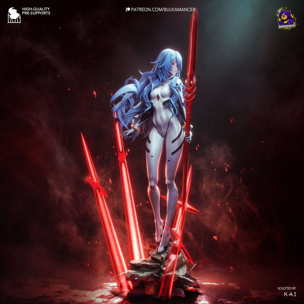 Crimson Spear Sentinel | 1/8 Unpainted Resin Kit Model