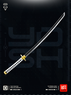 Eclipse Harmony Katana | 1:1 Full Color Kit Model
