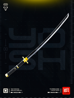Eclipse Harmony Katana | 1:1 Full Color Kit Model