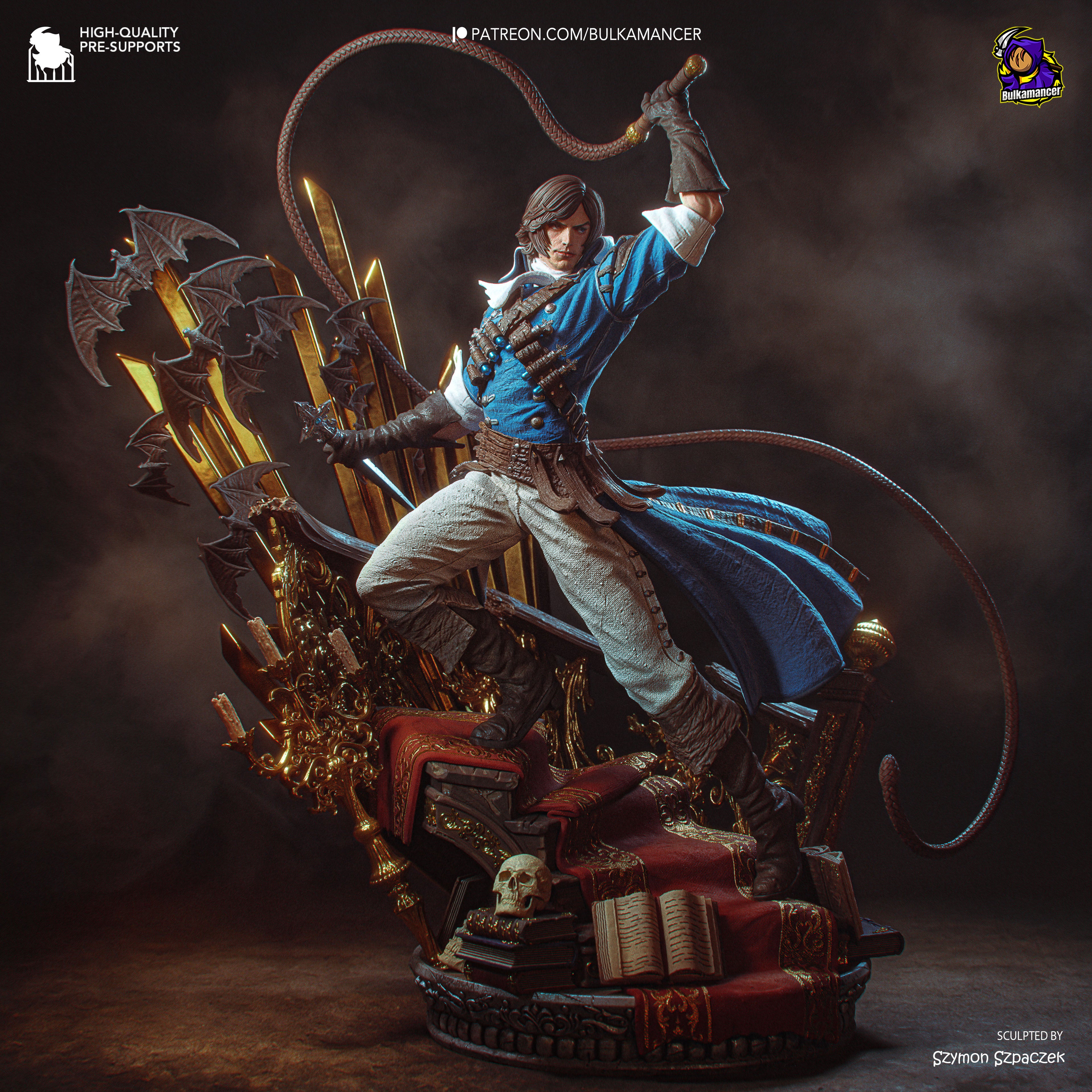 Nocturnal Lash Hunter | 1/8 Unpainted Resin Kit Model