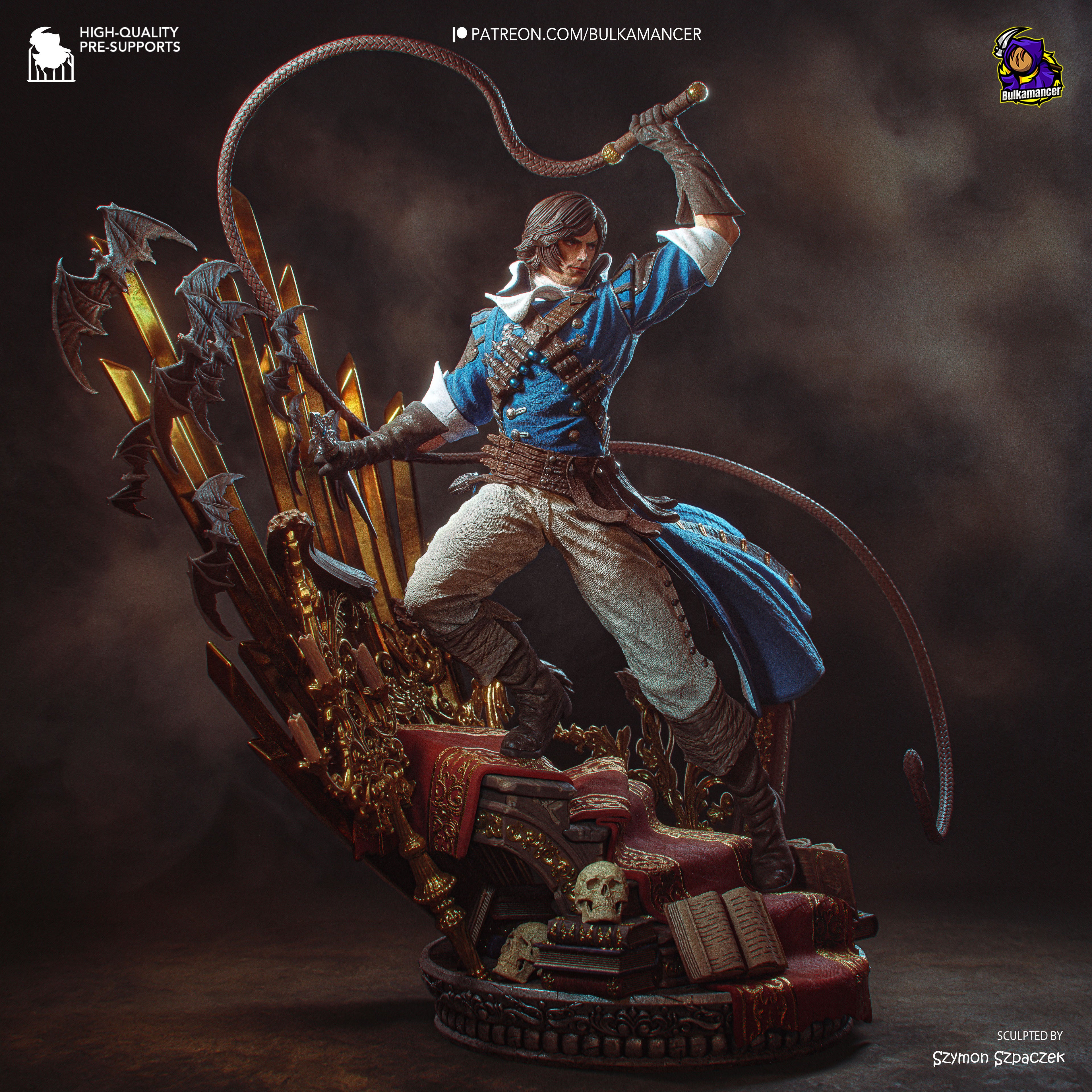 Nocturnal Lash Hunter | 1/8 Unpainted Resin Kit Model