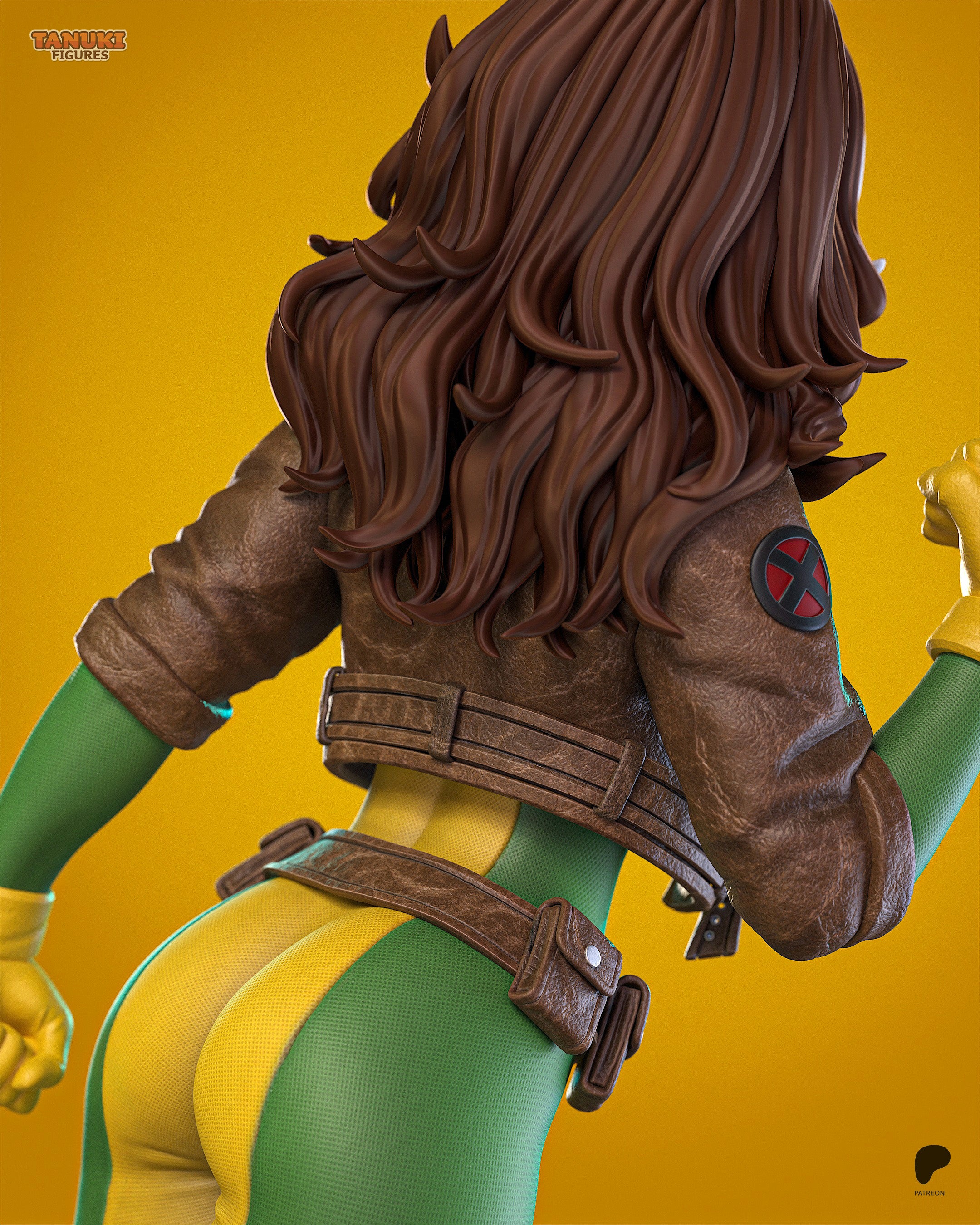 Frosted Rebel Pinup | 1/7 Unpainted Resin Kit Model