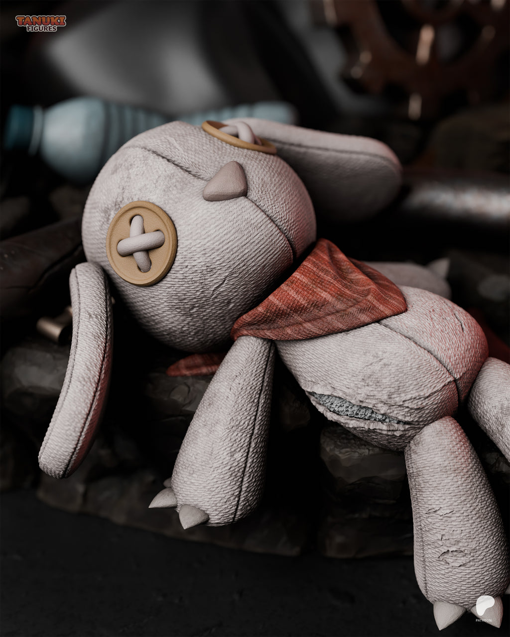 Ashen Scavenger Raider | 1/6 Unpainted Resin Kit Model