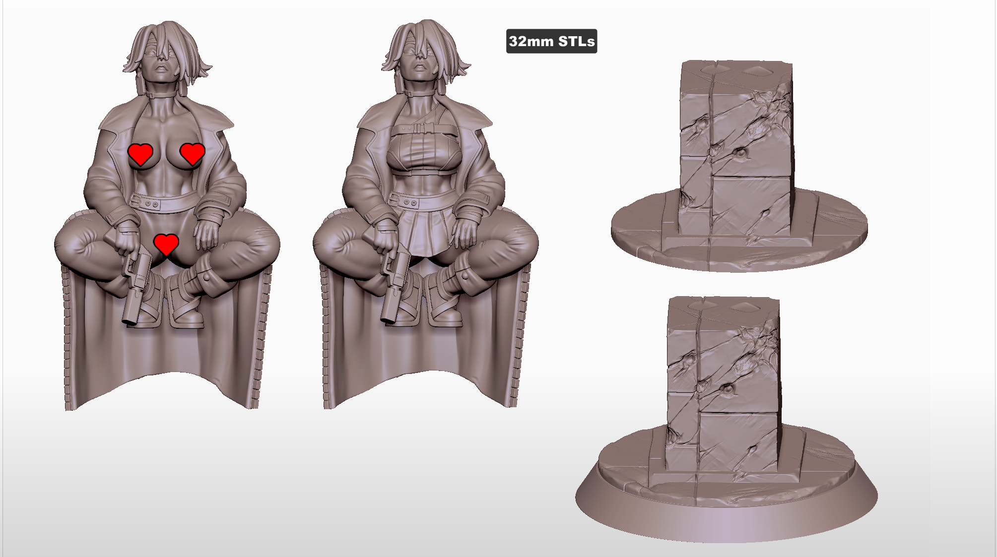 Shadow Veil Assassin | 32mm Unpainted Resin Kit Model