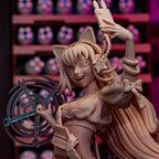 Neon Whisker Tinkeress | 1/8 Unpainted Resin Kit Model