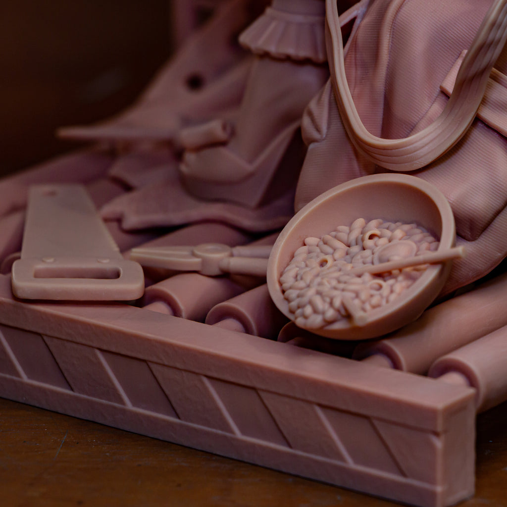 Neon Whisker Tinkeress | 1/8 Unpainted Resin Kit Model