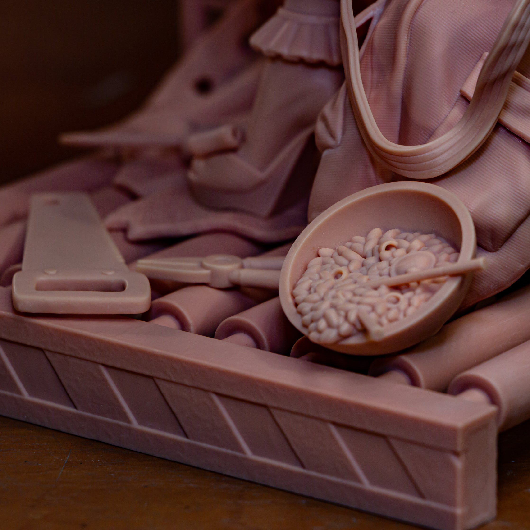 Neon Whisker Tinkeress | 1/8 Unpainted Resin Kit Model