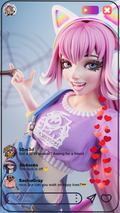 Neon Whisker Tinkeress | 1/8 Unpainted Resin Kit Model