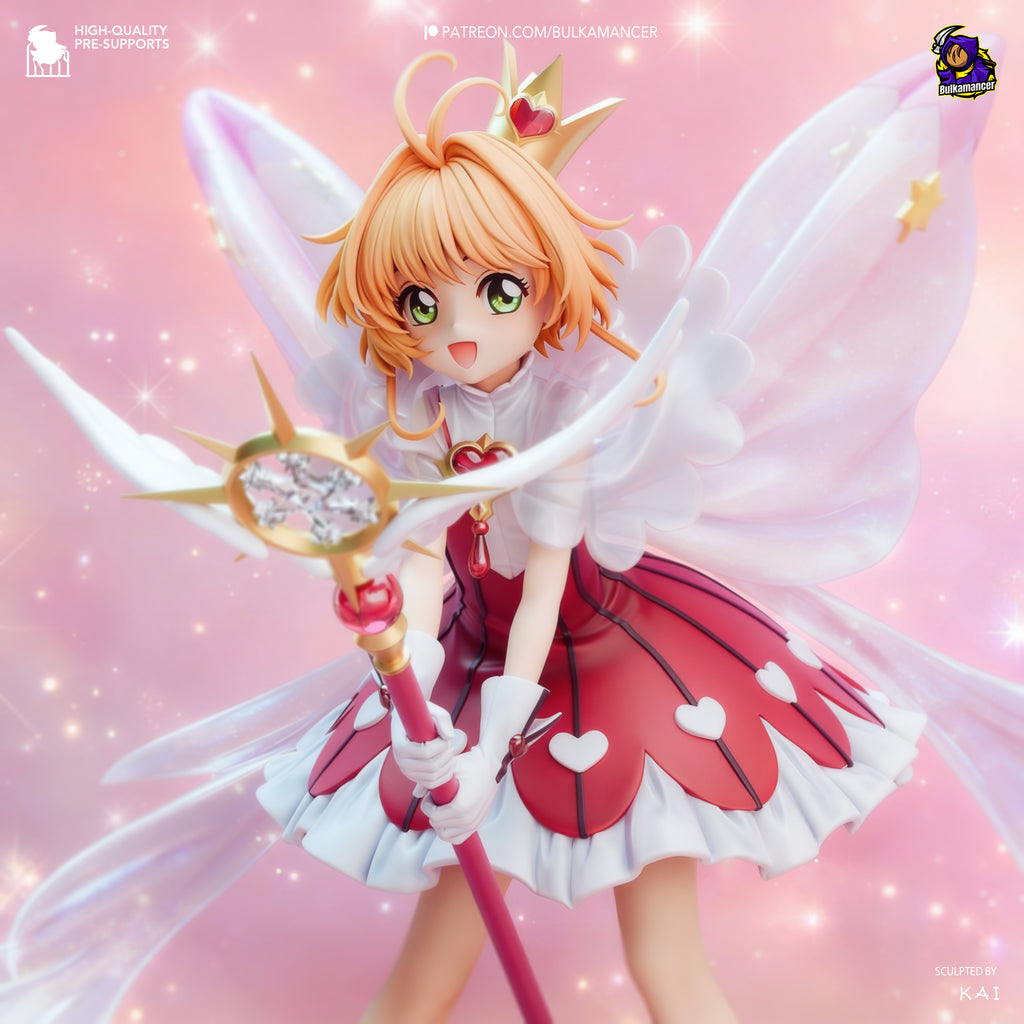 Starlit Blossom Fairy | 1/8 Unpainted Resin Kit Model