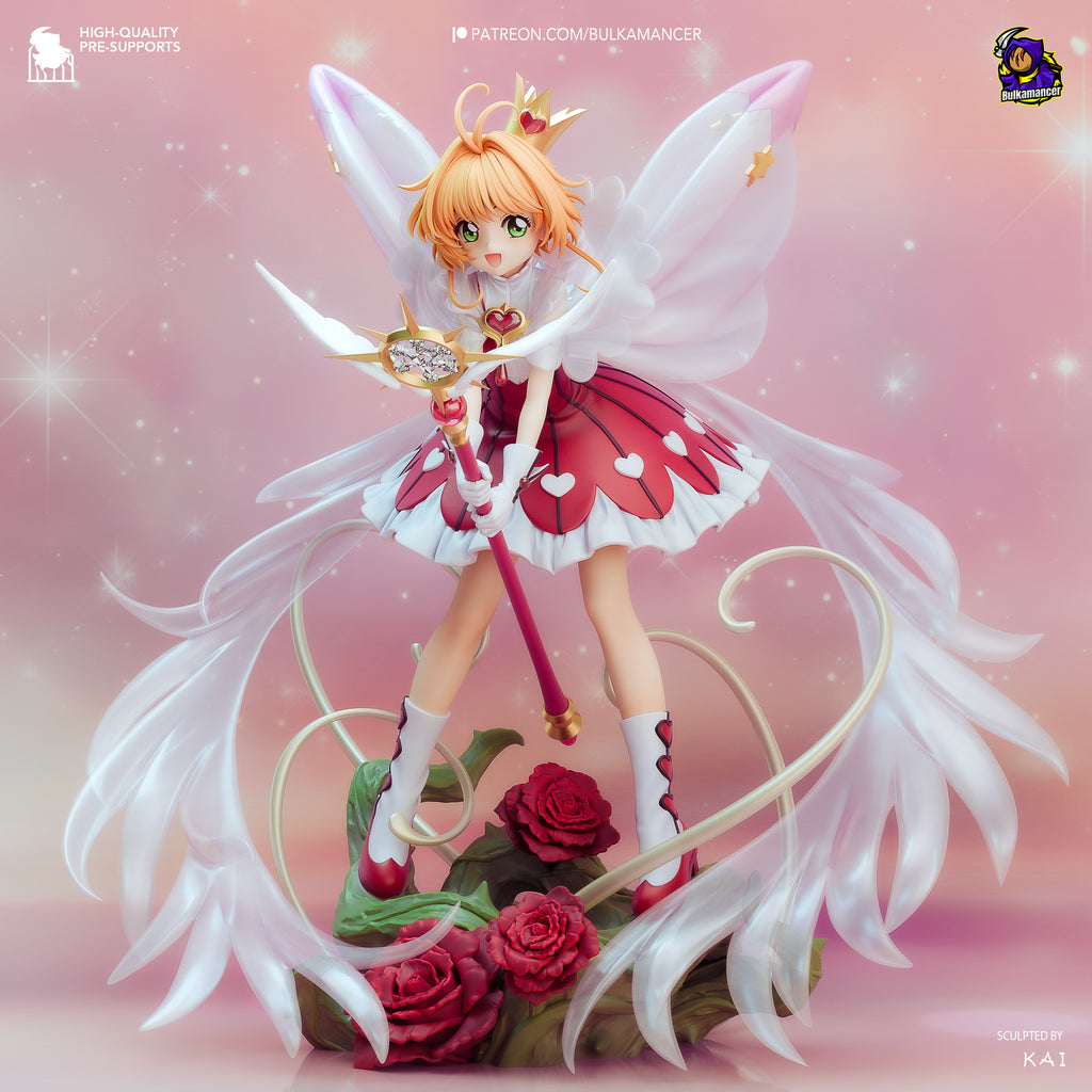 Starlit Blossom Fairy | 1/8 Unpainted Resin Kit Model