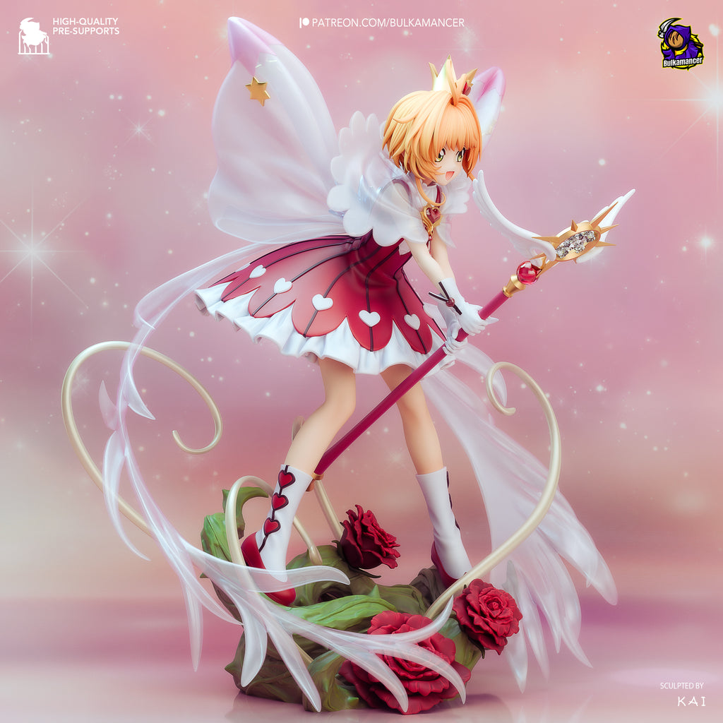 Starlit Blossom Fairy | 1/8 Unpainted Resin Kit Model