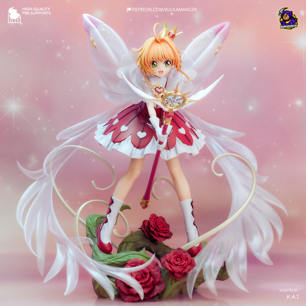 Starlit Blossom Fairy | 1/8 Unpainted Resin Kit Model