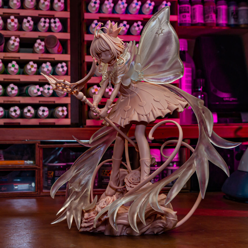 Starlit Blossom Fairy | 1/8 Unpainted Resin Kit Model