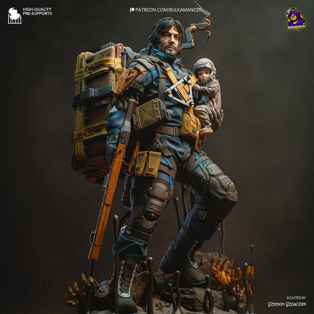 Ironclad Wastes Guardian | 1/8 Unpainted Resin Kit Model
