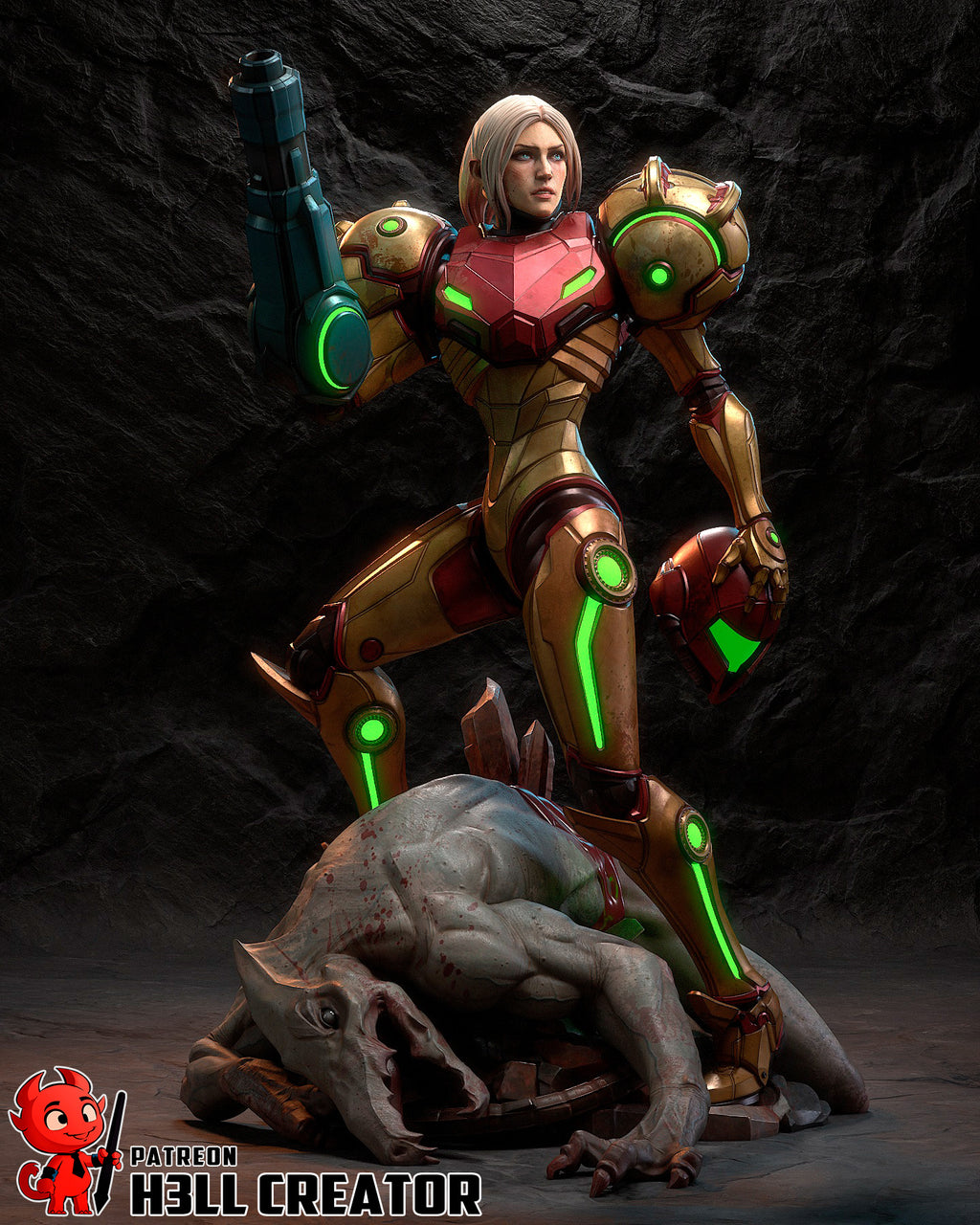 Aetherguard Voidslayer | 1/10 Unpainted Resin Kit Model