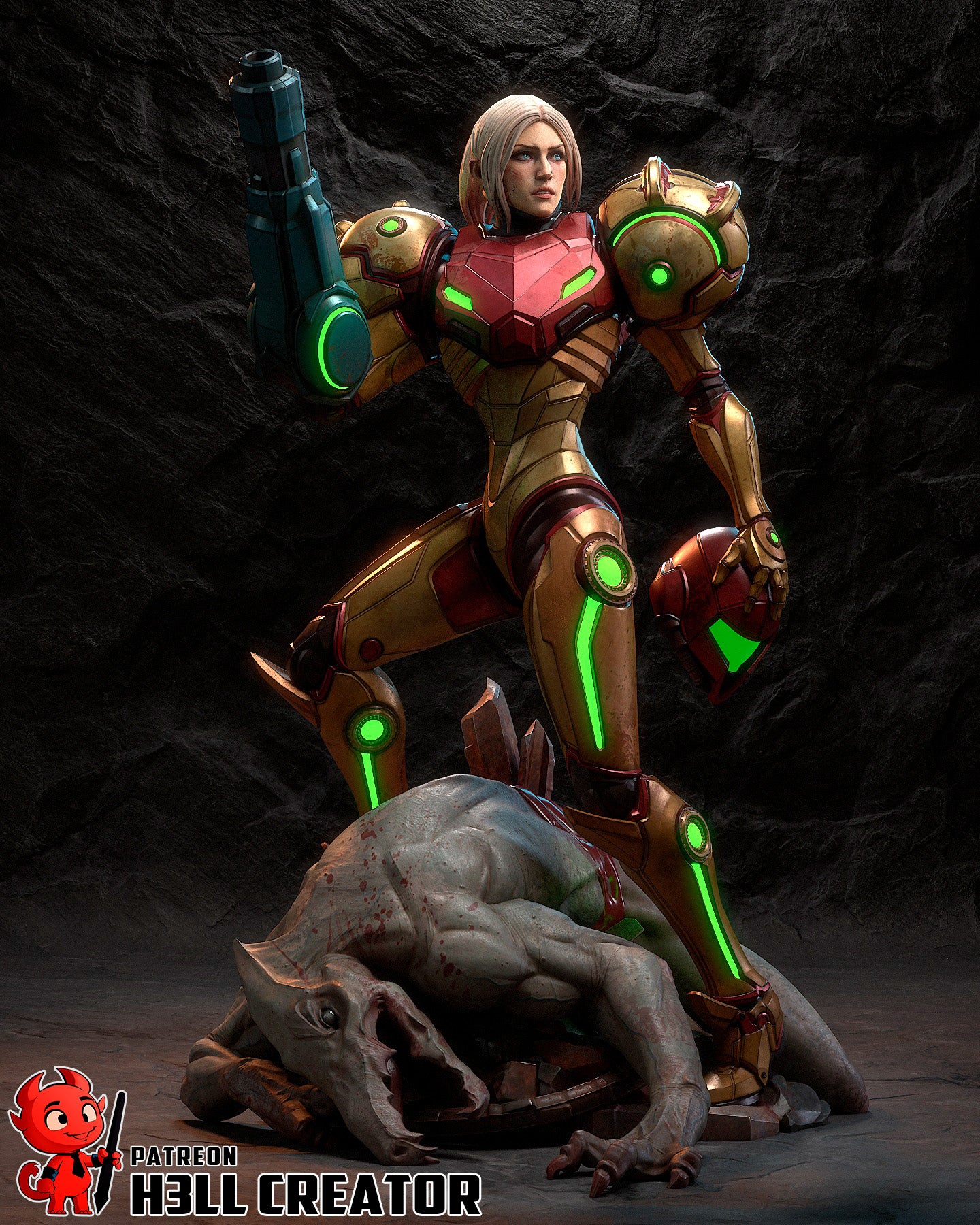 Aetherguard Voidslayer | 1/10 Unpainted Resin Kit Model