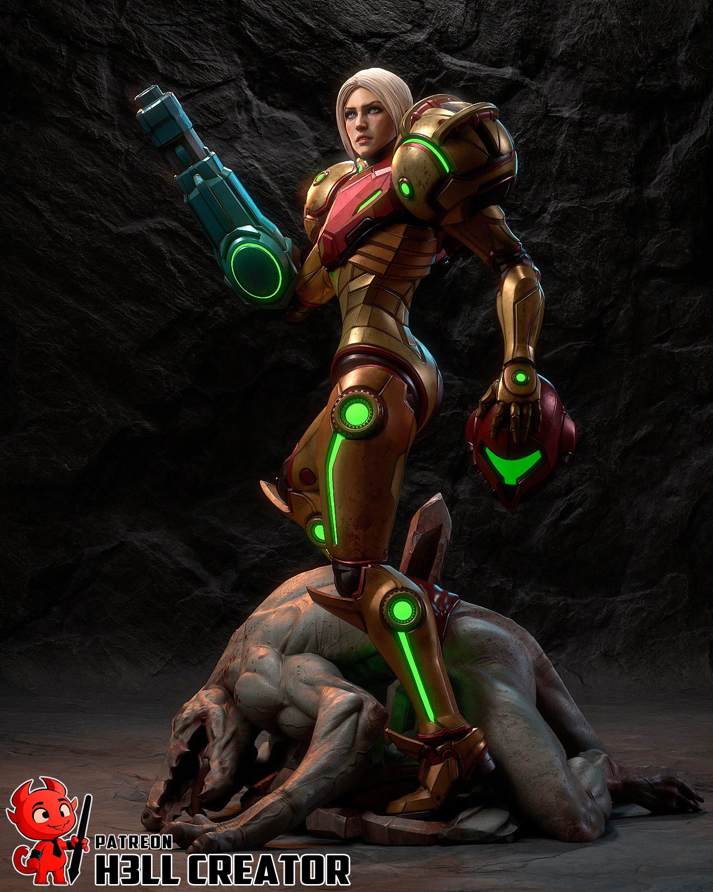 Aetherguard Voidslayer | 1/10 Unpainted Resin Kit Model