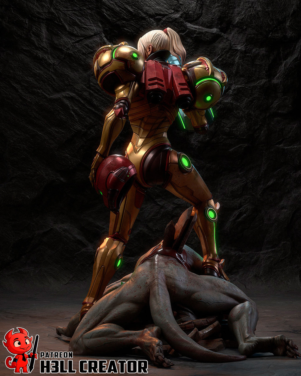 Aetherguard Voidslayer | 1/10 Unpainted Resin Kit Model