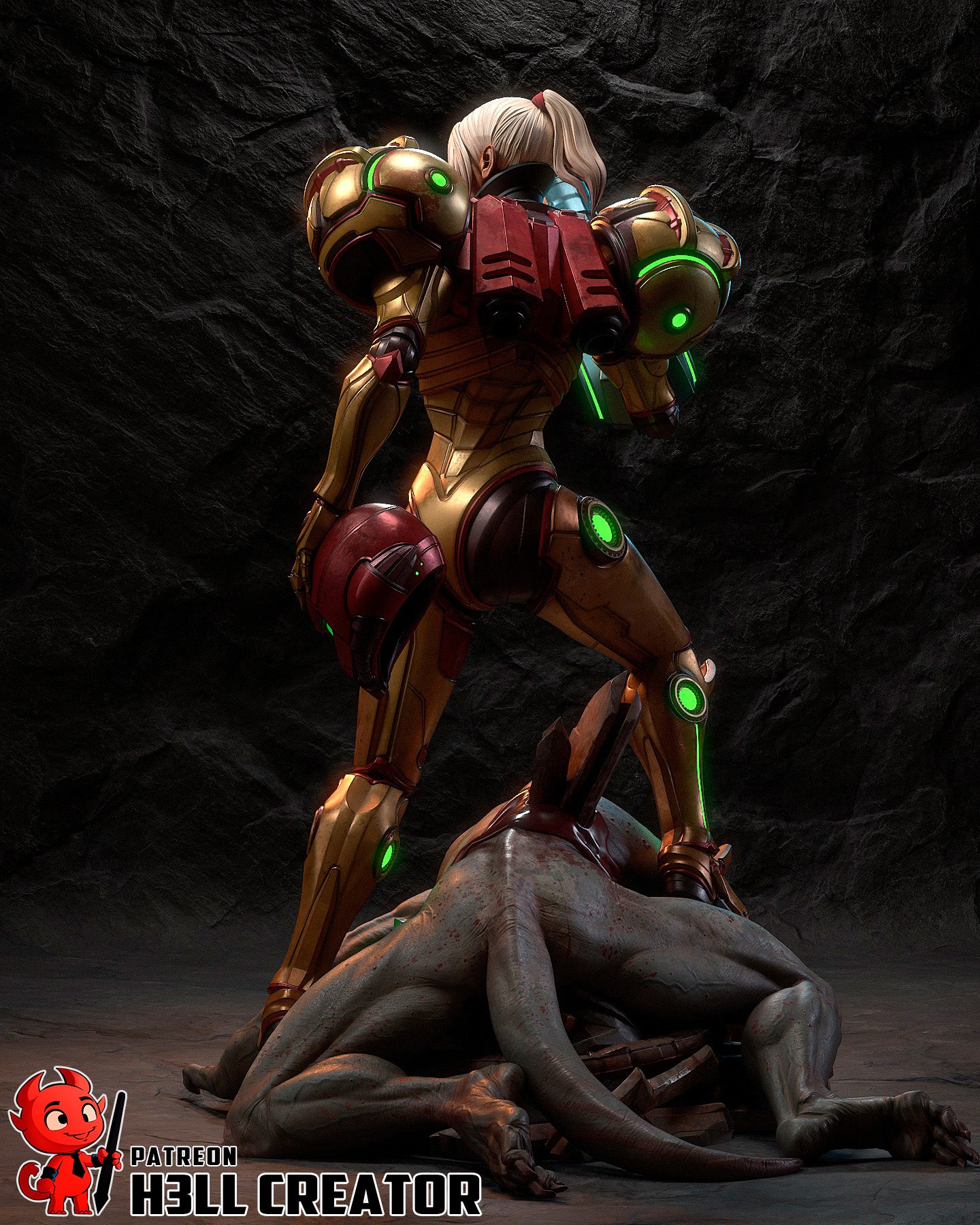 Aetherguard Voidslayer | 1/10 Unpainted Resin Kit Model