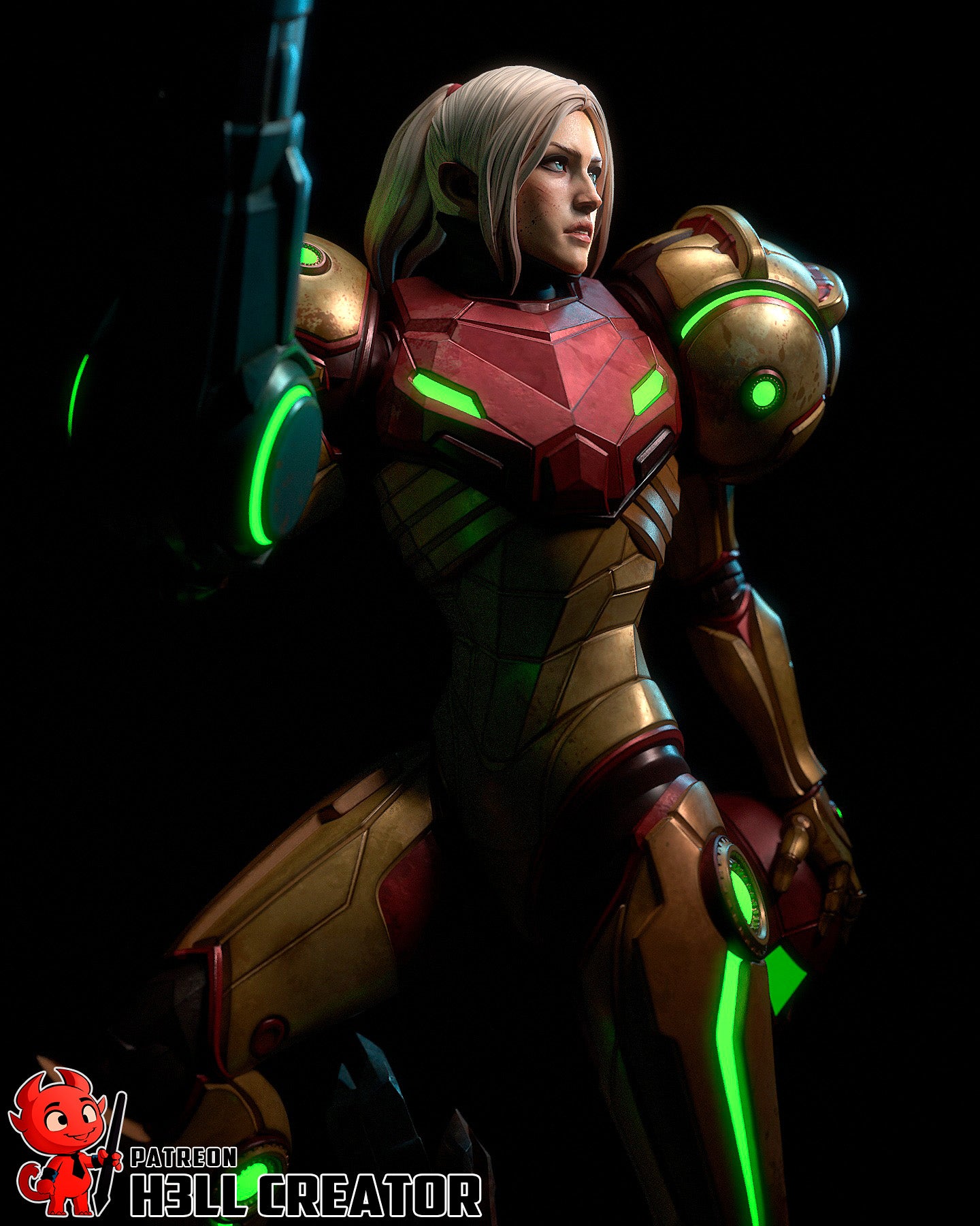 Aetherguard Voidslayer | 1/10 Unpainted Resin Kit Model