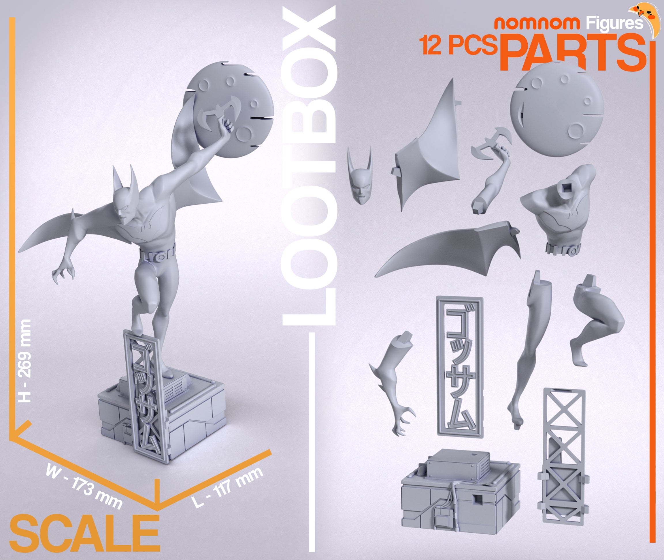 Eclipse Wing Sentinel | 1/10 Unpainted Resin Kit Model