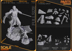 Valor Blade Guardian | 1/10 & Bust Unpainted Resin Kit Model
