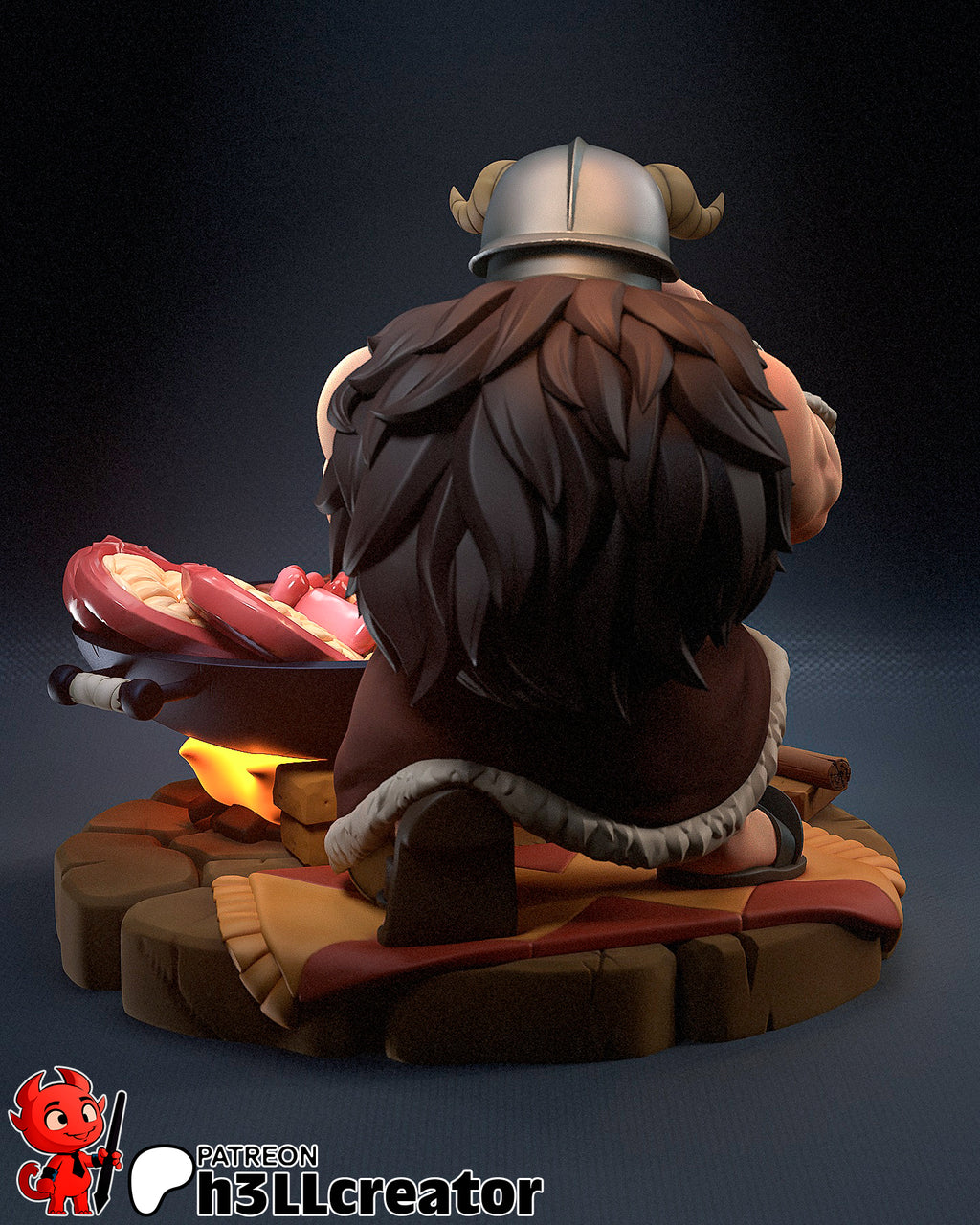 Hearthforge Feastwarden | 1/12 Unpainted Resin Kit Model