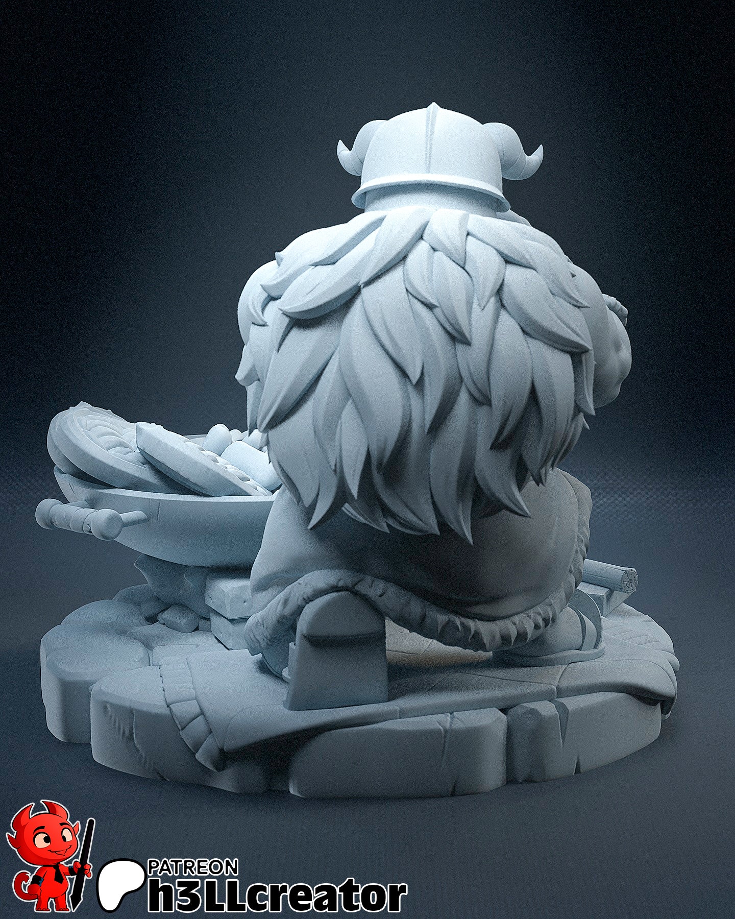 Hearthforge Feastwarden | 1/12 Unpainted Resin Kit Model