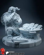 Hearthforge Feastwarden | 1/12 Unpainted Resin Kit Model
