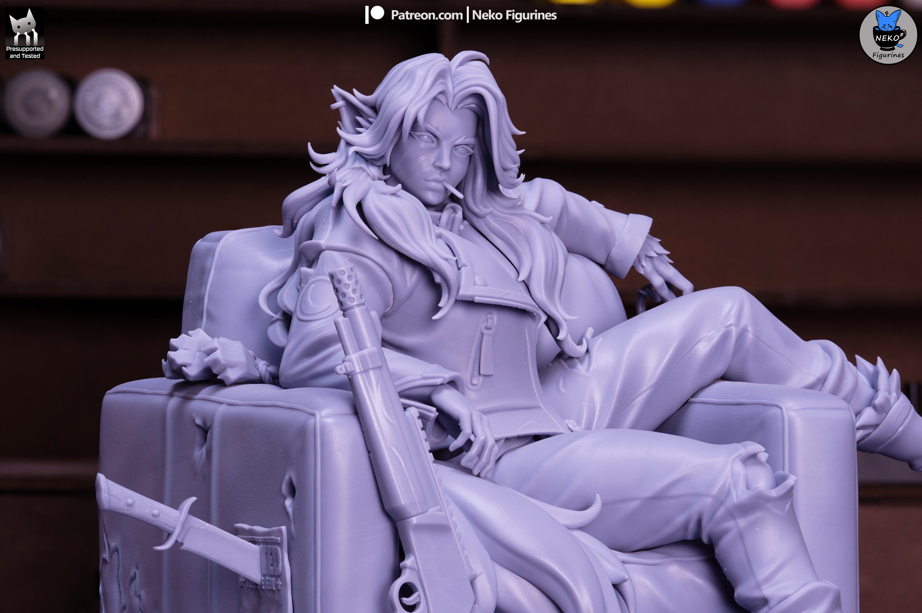 Arctic Shadow Recluse | 1/7 Unpainted Resin Kit Model