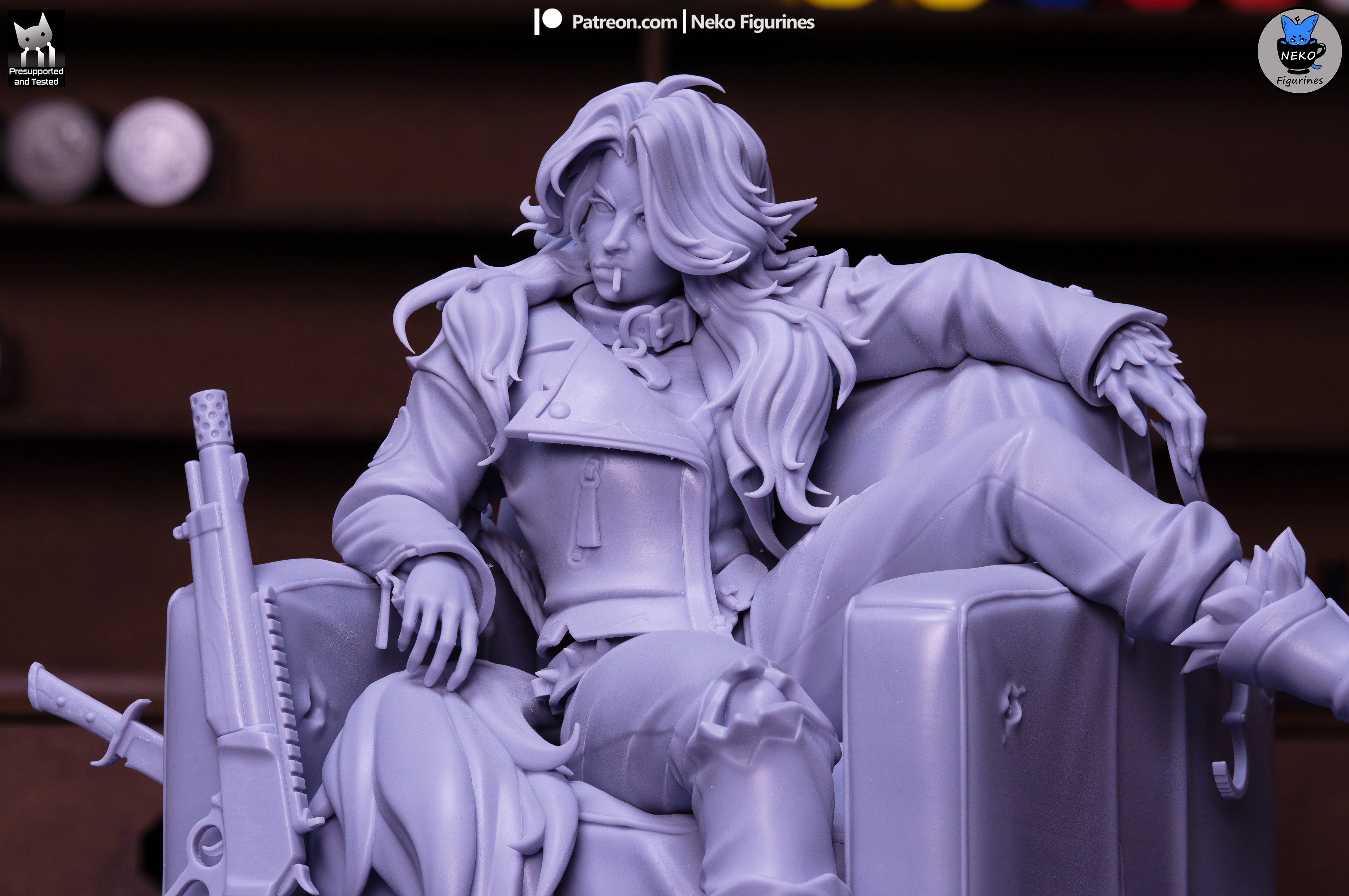 Arctic Shadow Recluse | 1/7 Unpainted Resin Kit Model