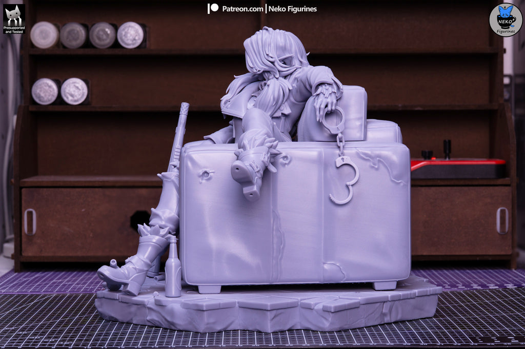 Arctic Shadow Recluse | 1/7 Unpainted Resin Kit Model