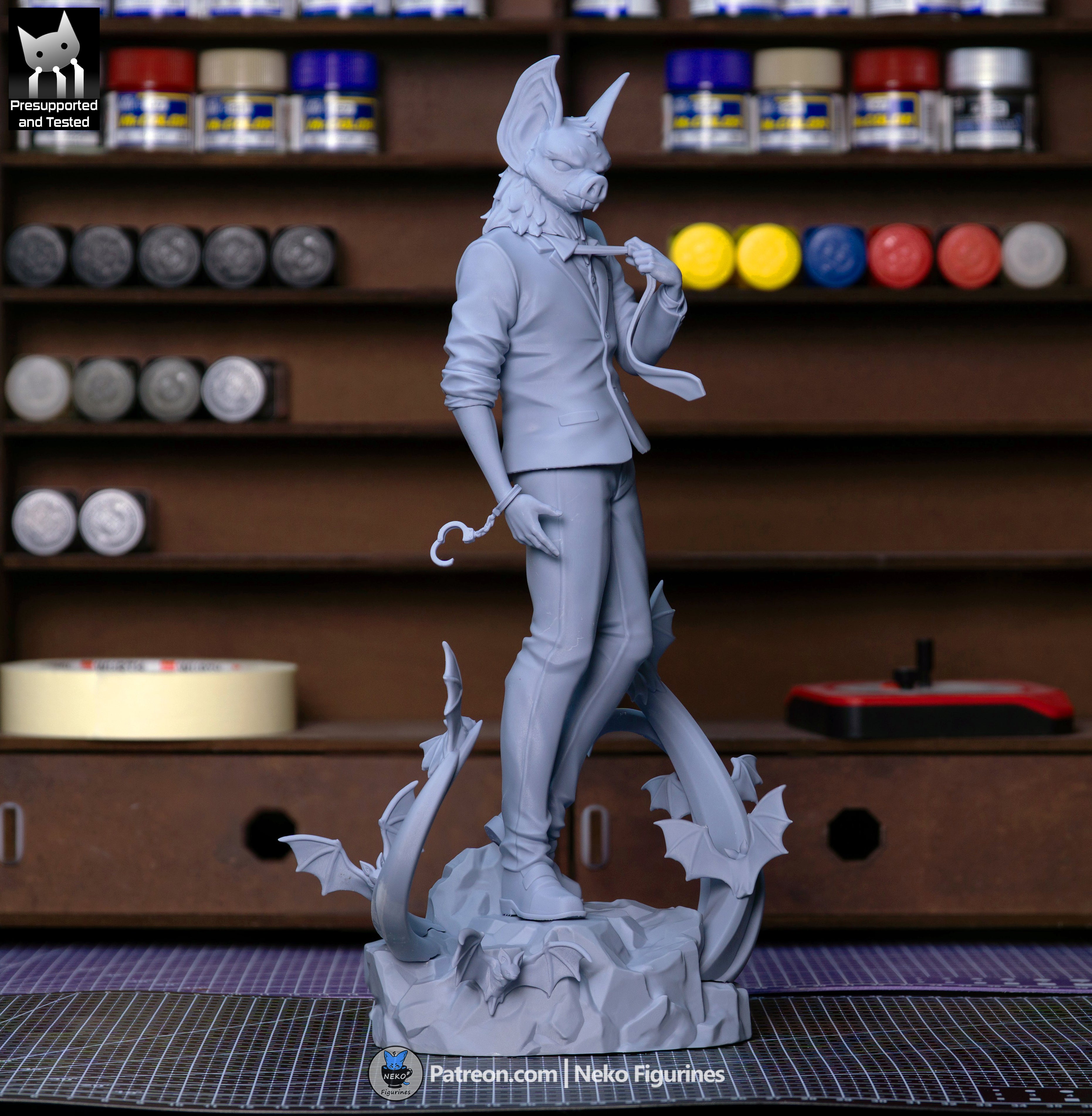 Shadow Wing Enforcer | 1/7 Unpainted Resin Kit Model