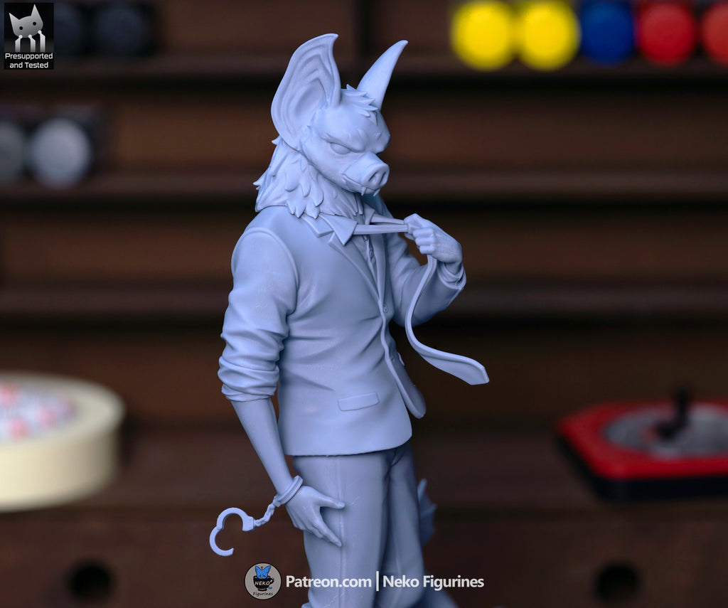 Shadow Wing Enforcer | 1/7 Unpainted Resin Kit Model