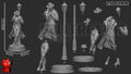 Noir Shadow Vigilante | 1/10 Unpainted/Painted Resin Figure