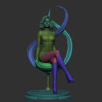 Stellar Voyager Pinup | 1/6 Unpainted Resin Kit Model