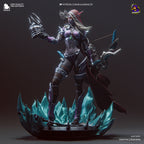 Ebon Veil Huntress | 1/8 Unpainted Resin Kit Model
