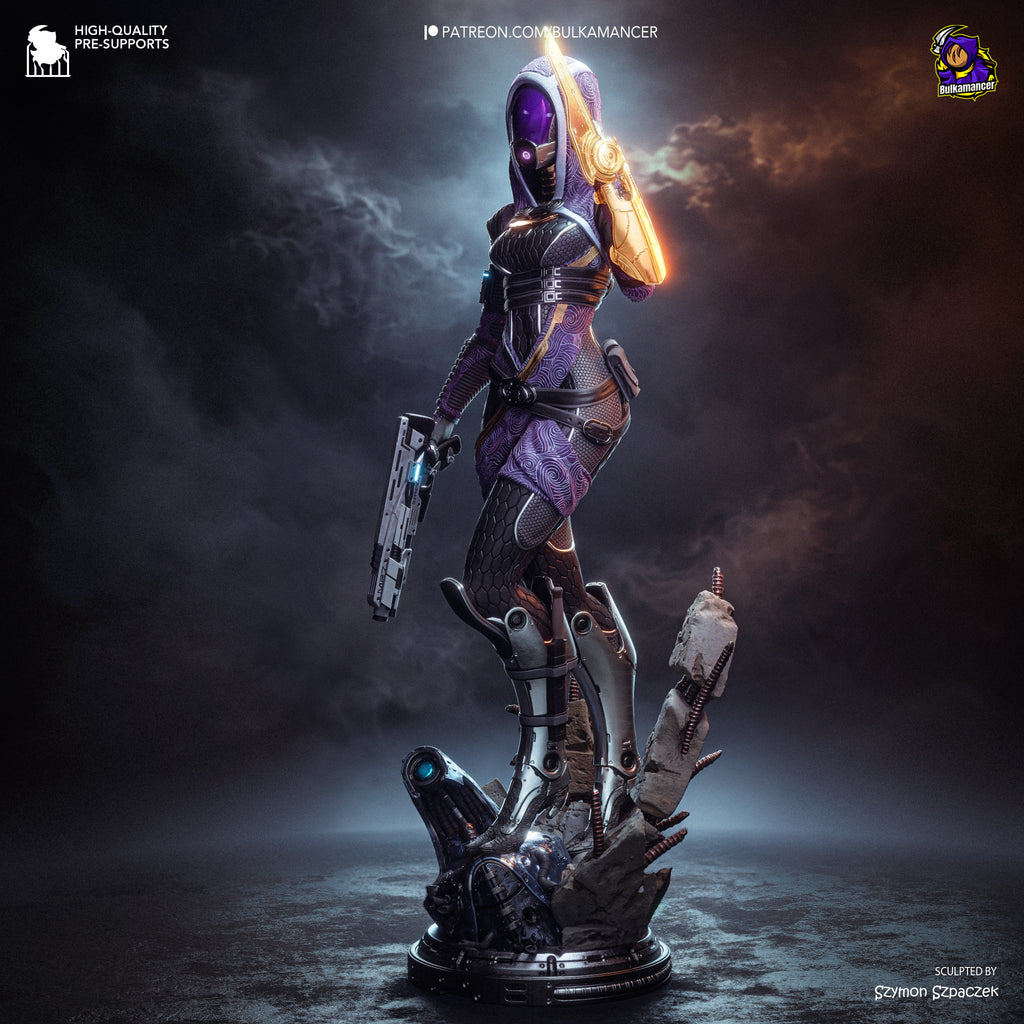 Nebula Veil Warden | 1/8 Unpainted Resin Kit Model