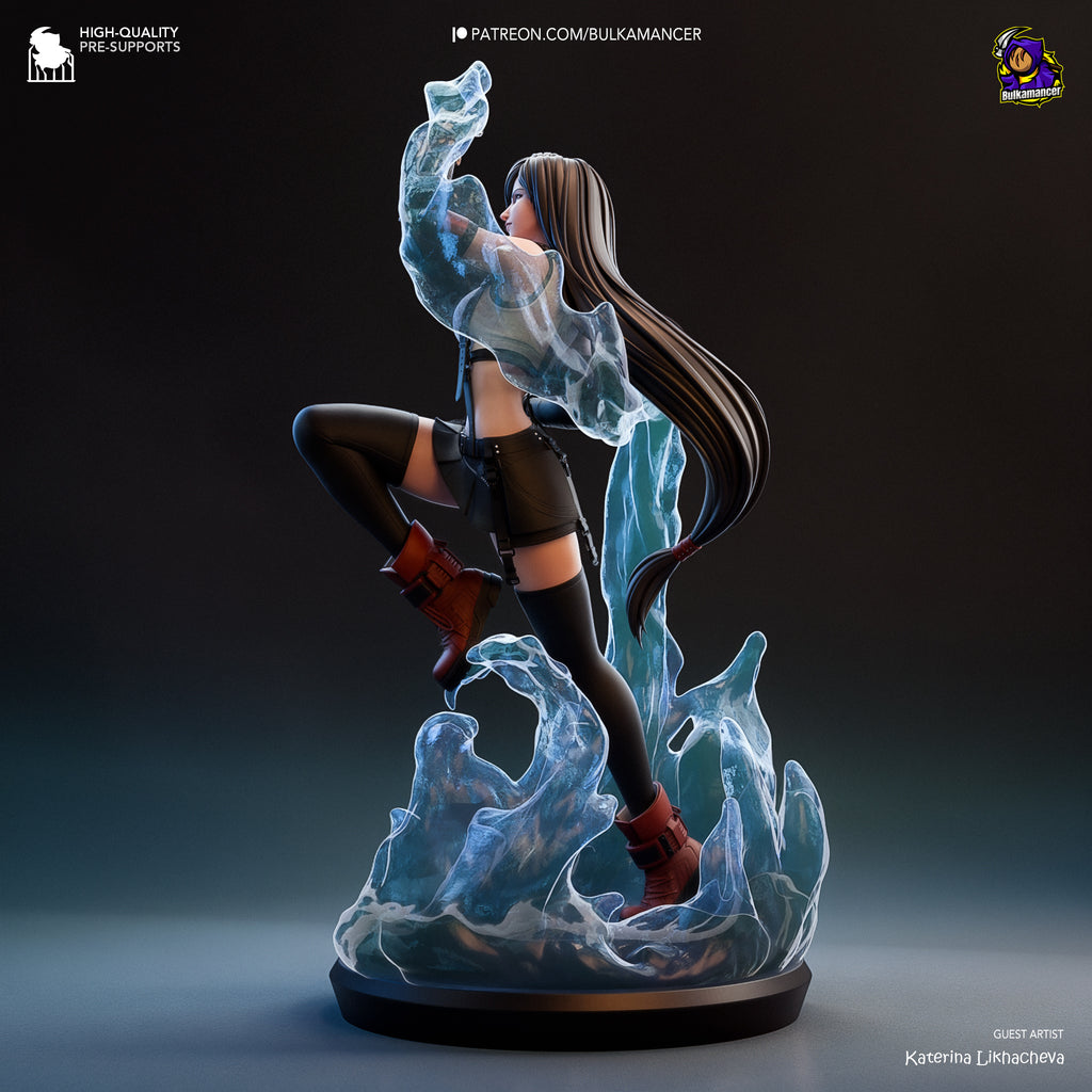 Azure Wave Fury | 1/8 Unpainted Resin Kit Model