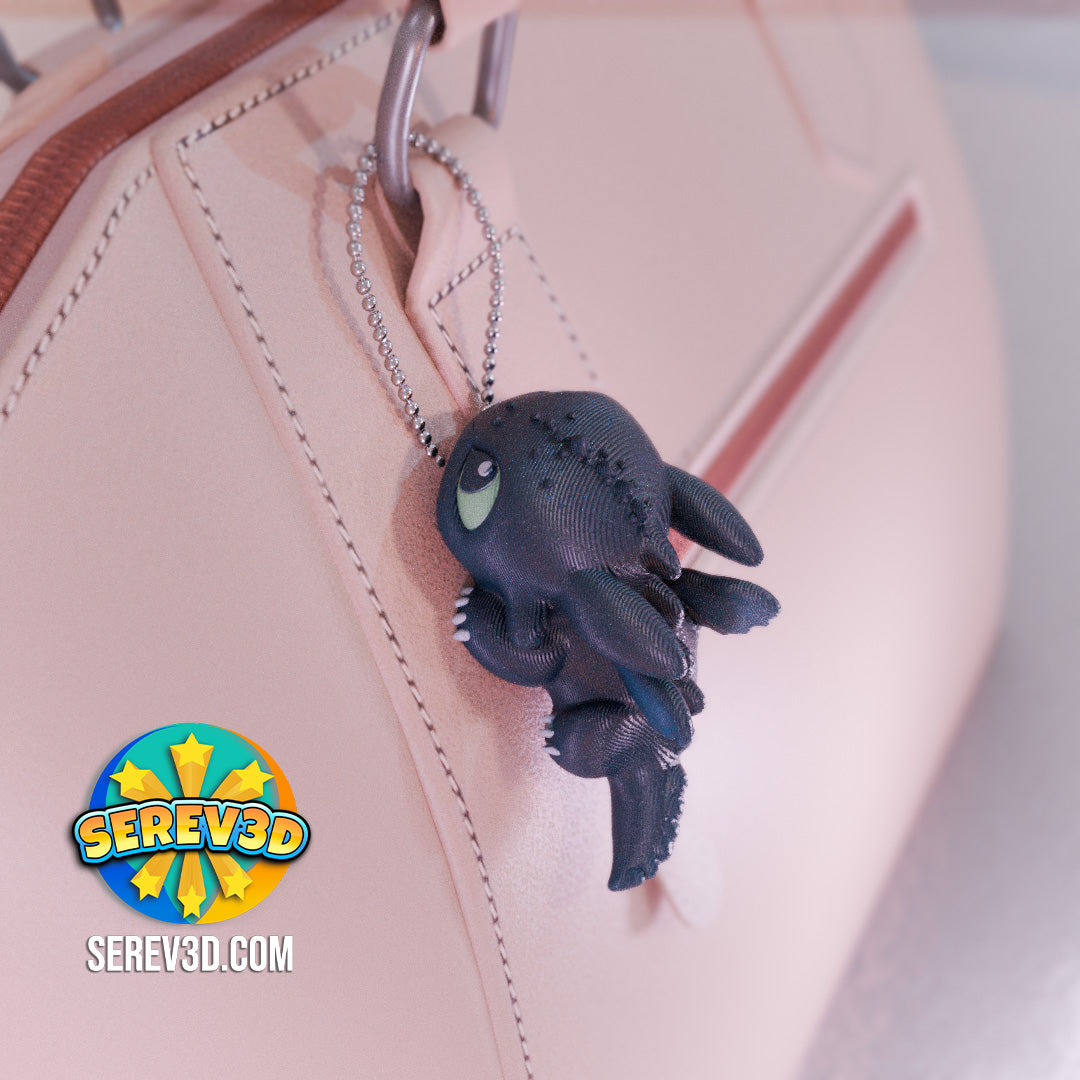 Midnight Shadow Drake | Decoration Full Color FDM Model