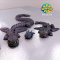 Midnight Shadow Drake | Decoration Full Color FDM Model