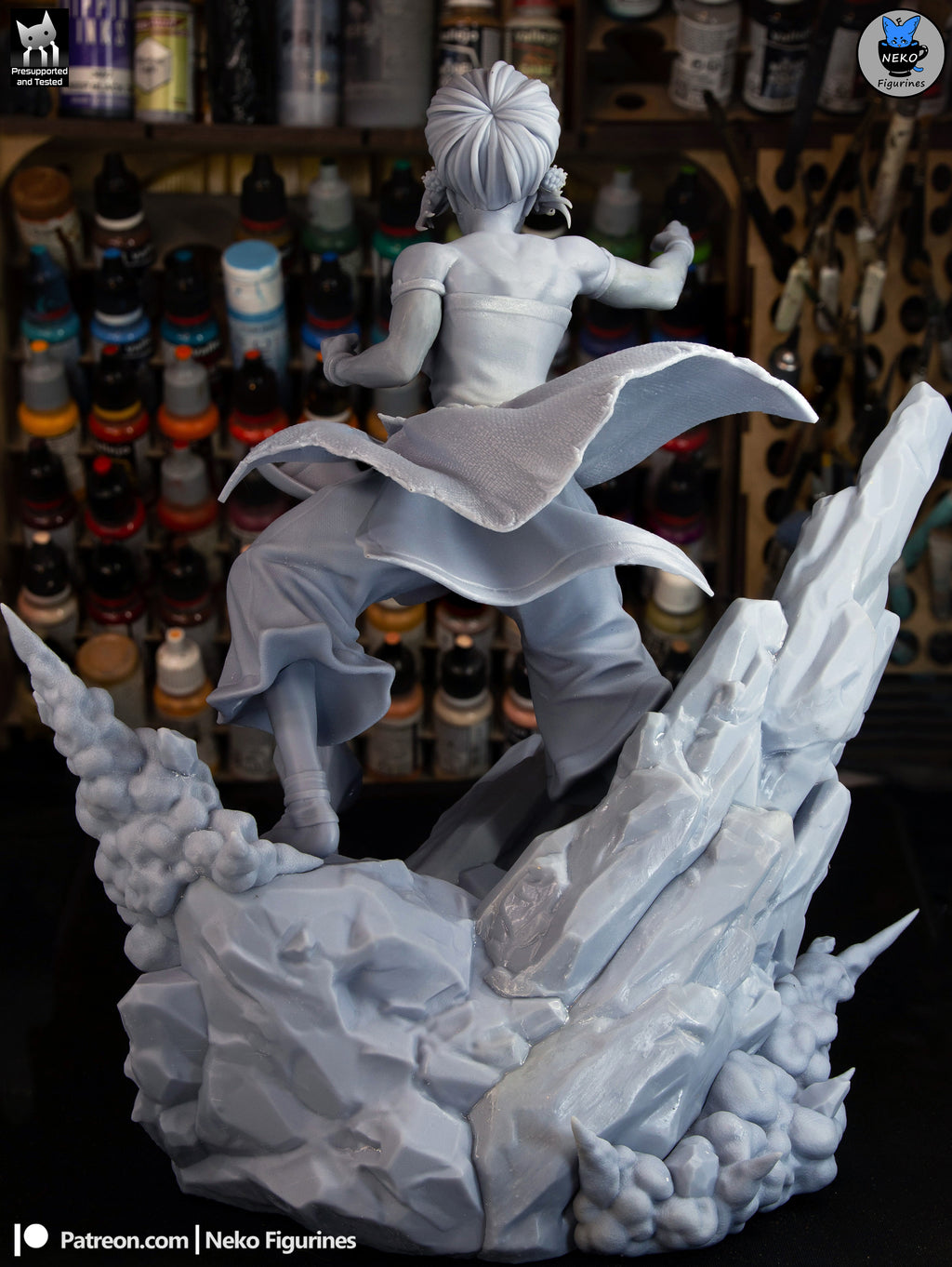 Granite Fist Warden | 1/7 Unpainted Resin Kit Model
