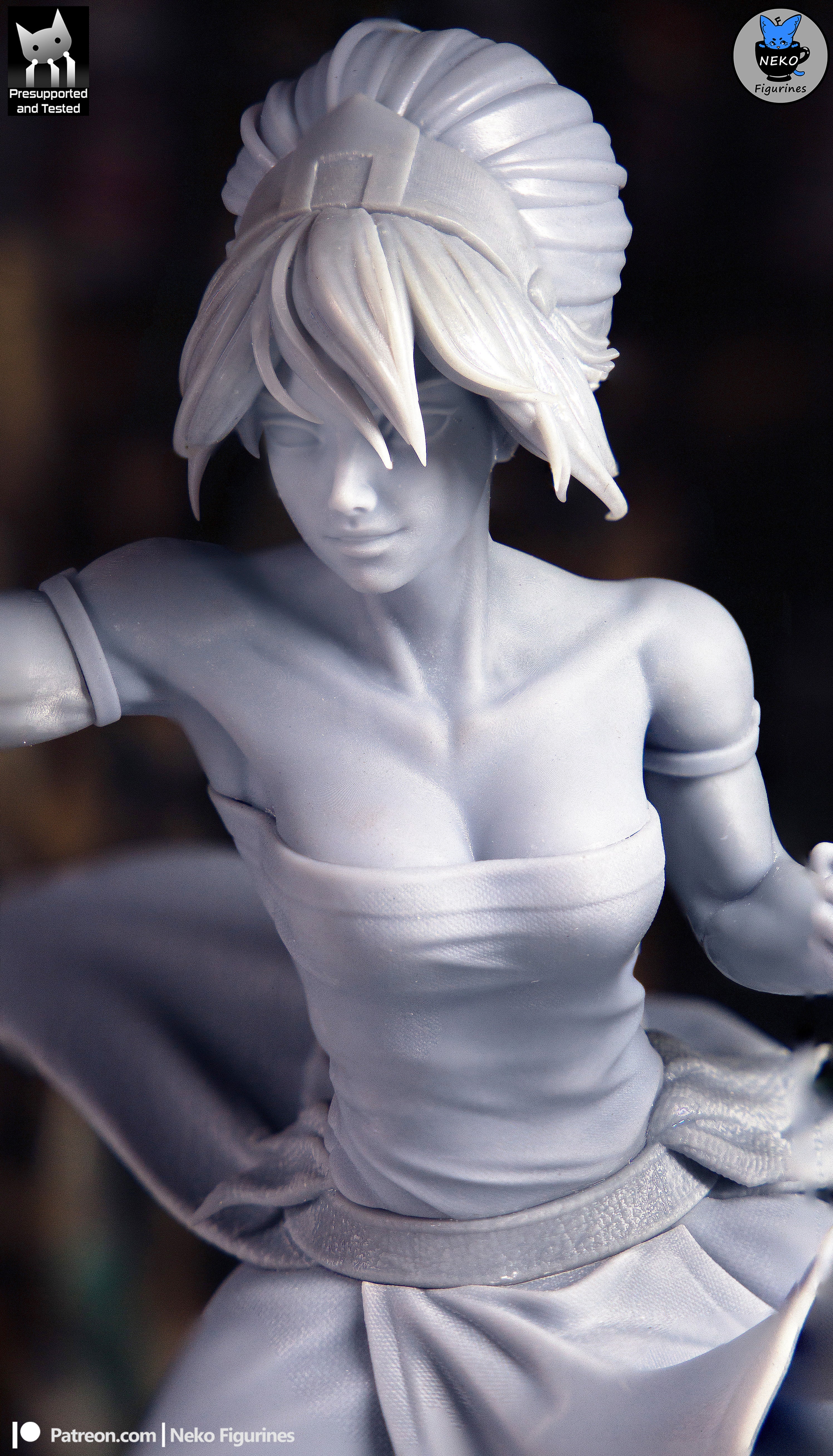 Granite Fist Warden | 1/7 Unpainted Resin Kit Model